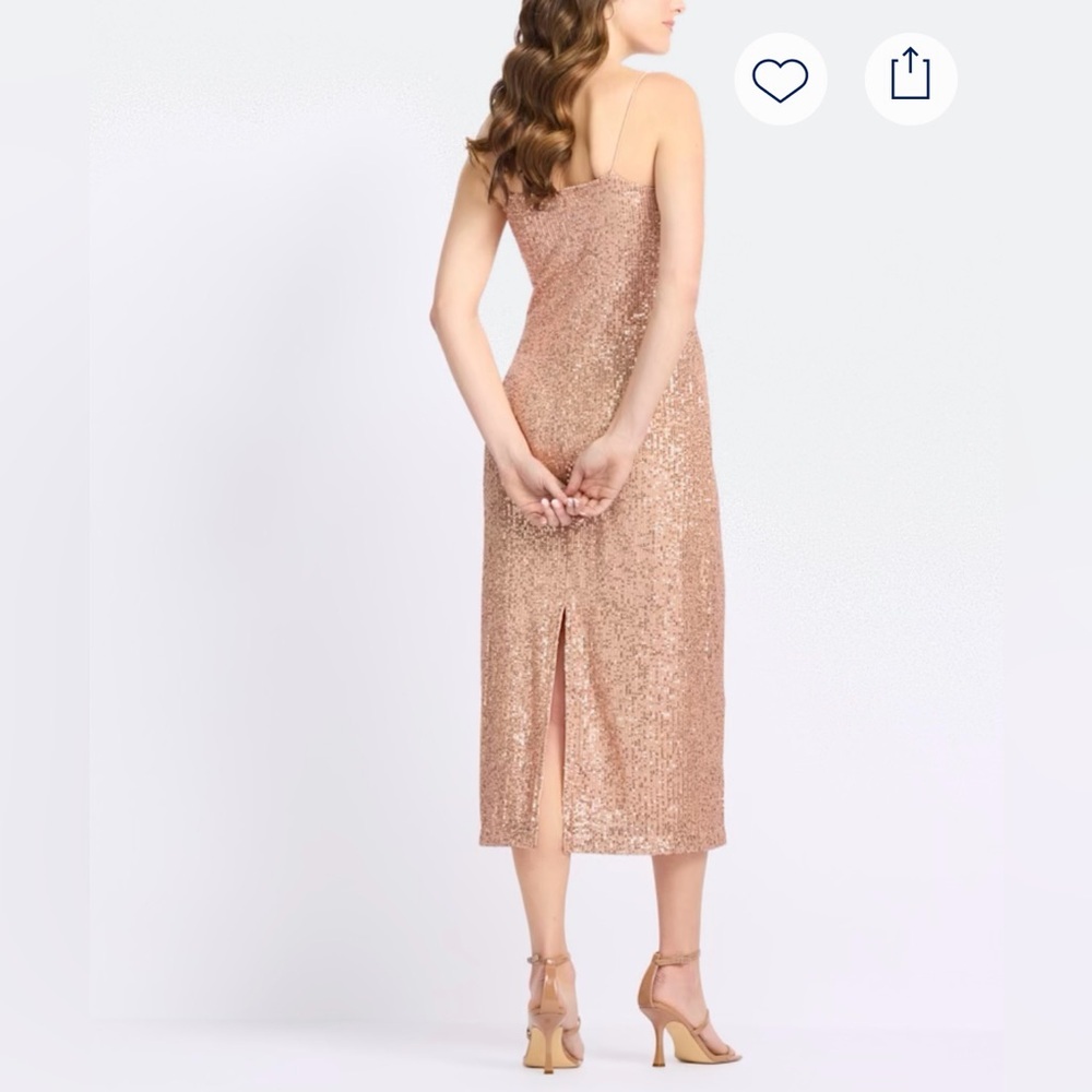 Z Supply Sequin Spaghetti Strap Dress
